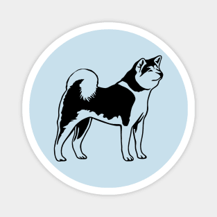 Akita Inu Dog Magnet